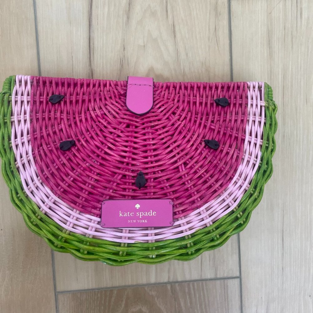 New Kate Spade Picnic Perfect Watermelon Crossbody